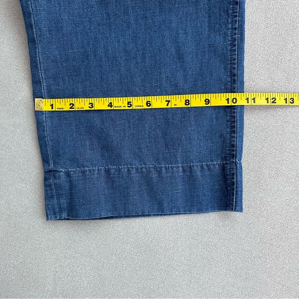 Talbots New England Chino Denim Hemp Blend Pants. Size 14. - Picture 9 of 9